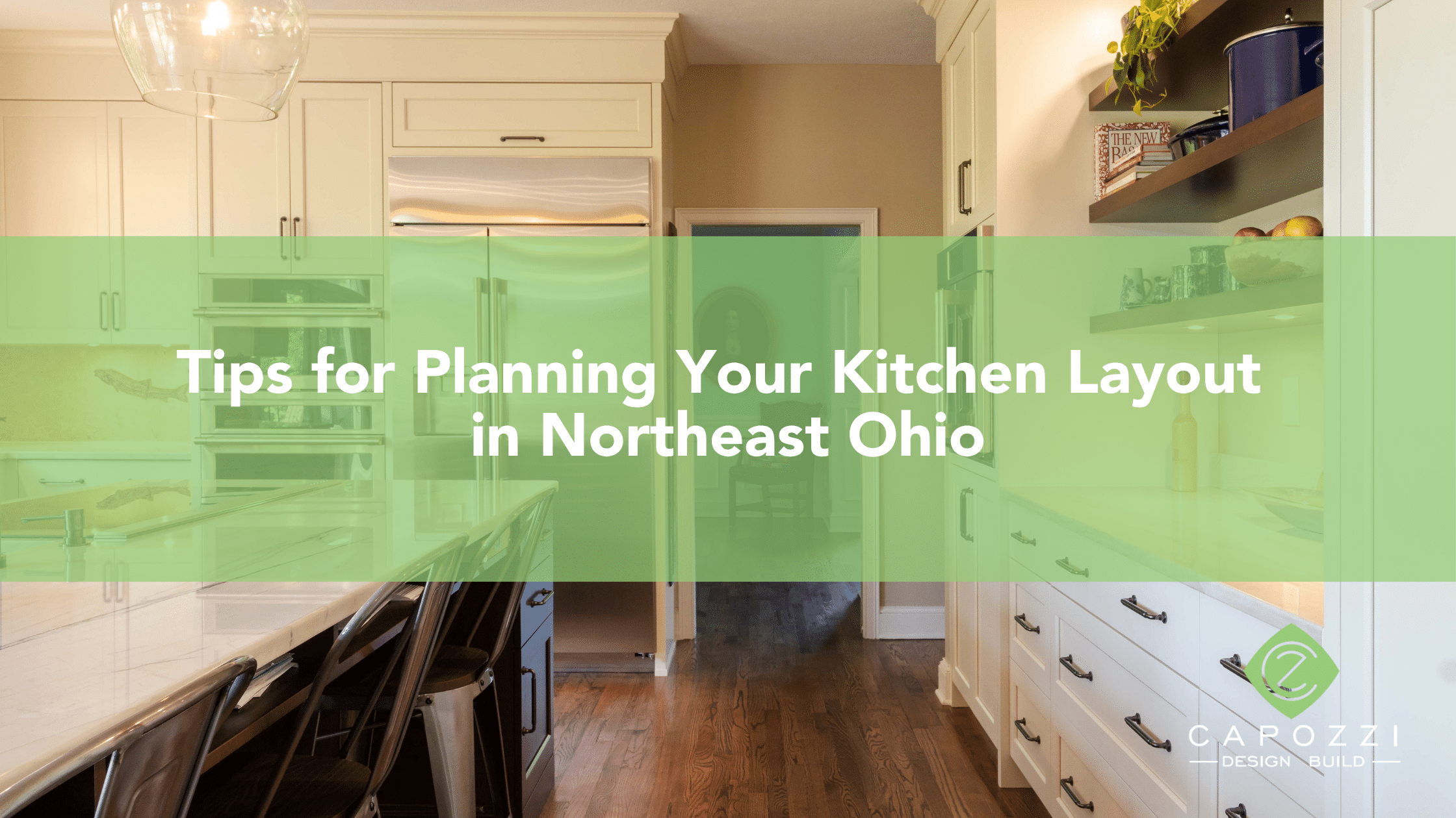 Planning a kitchen layout in Solon, Ohio and Northeast Ohio. 